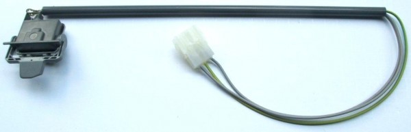 Washer lid switch wires